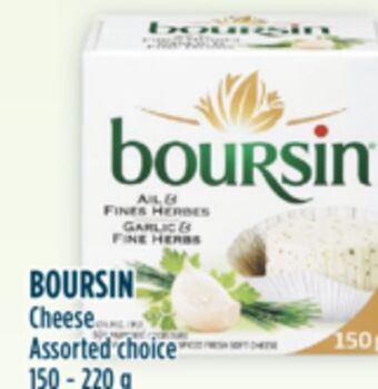 Marché Adonis Boursin cheese offer