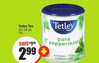 FreshCo Tetley tea 20-24 pk offer