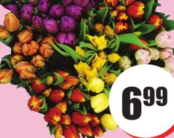 FreshCo 10 stem tulip bouquets offer