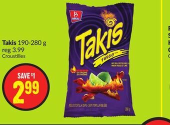 FreshCo Takis 190-280 g offer
