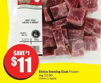 FreshCo Etnico stewing goat frozen offer