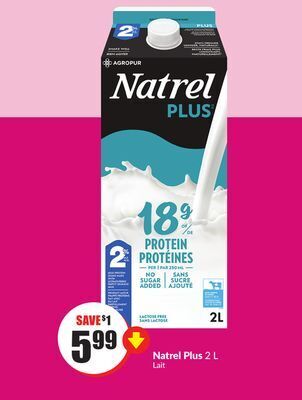 FreshCo Natrel plus 2 l offer
