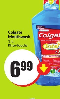 FreshCo Colgate mouthwash 1 l offer