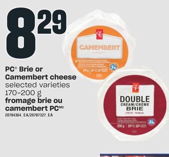 Valu-mart Fromage brie ou camembert pc, 170-200 g offer