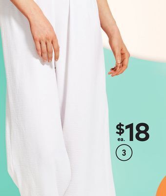 Giant Tiger Crop pants offer