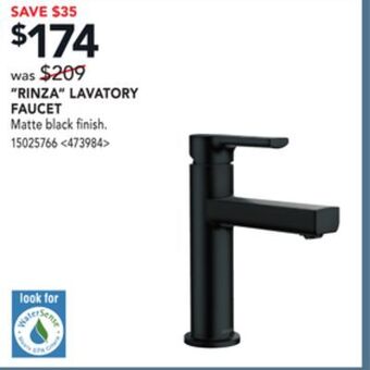 RONA Moen rinza lavatory faucet offer