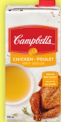 Giant Tiger Campbell's broth offer