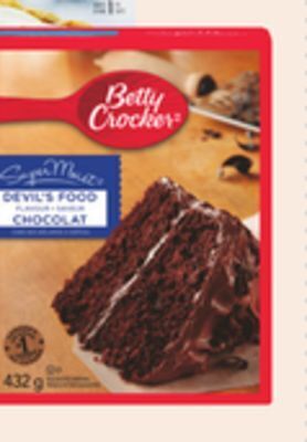 Giant Tiger Betty crocker cake mix or frosting offer