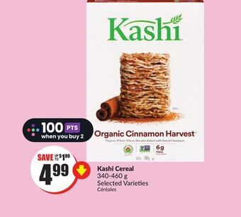 Chalo FreshCo Kashi cereal 340-460 g selected varieties offer