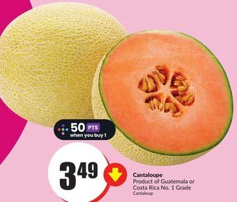 Chalo FreshCo Cantaloupe product of guatemala or costa rica no. 1 grade offer