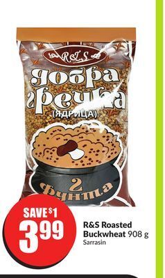 Chalo FreshCo R & s roasted buckwheat 908 g offer