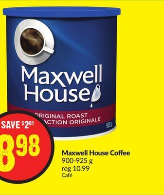 Chalo FreshCo Maxwell house coffee 900-925 g offer
