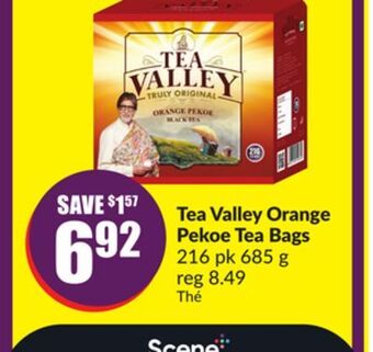 Chalo FreshCo Tea valley orange pekoe tea bags 216 pk 685 g offer