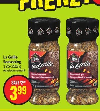 Chalo FreshCo La grille seasoning 125-203 g offer