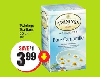 Chalo FreshCo Twinings tea bags 20 pk offer