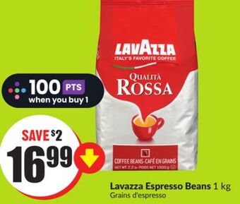 Chalo FreshCo Lavazza espresso beans 1 kg offer