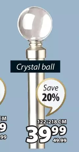 JYSK Crystal ball offer