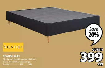 JYSK Scandi base offer