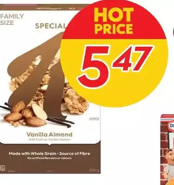 Sobeys Urban Fresh Kellogg's family size cereals or pop-tarts bites offer