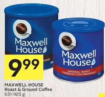 Foodland Maxwell house roast & ground coffee offer