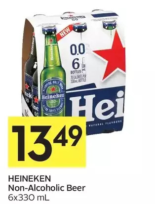 Heineken non-alcoholic beer