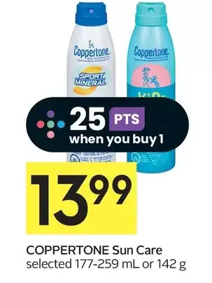 Foodland Coppertone sun care offer