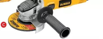 Lowe's Dewalt angle grinder offer