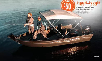 Cabela's Cabela's bimini tops offer