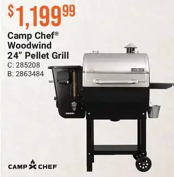 Cabela's Camp chef woodwind 24 pellet grill offer