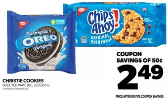 Real Canadian Superstore Christie cookies offer