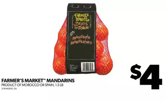 Real Canadian Superstore Farmer's market mandarins offer
