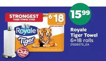 Real Canadian Superstore Royale tiger towel offer