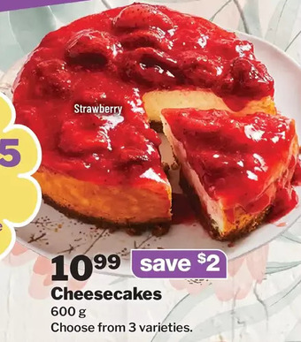 M & M Food Market Cheesecake offer