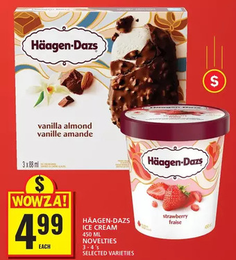 Food Basics Häagen-dazs ice cream | novelties offer