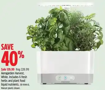 Canadian Tire Aerogarden harvest offer