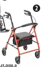 Canadian Tire Rollator with 6 wheels offer