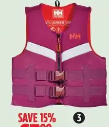 Canadian Tire Helly hansen evoprene pfds offer
