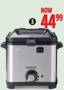 Canadian Tire Heritage the rock 1.5l deep fryer offer