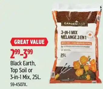 Canadian Tire Black earth offer