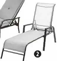 Canadian Tire Bluebay sling lounger offer