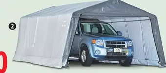 Canadian Tire Shelterlogic garage-in-a-box peak shelter offer