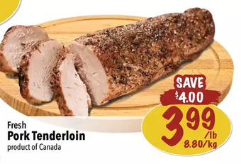 Farm Boy Pork tenderloin offer