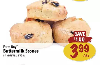 Farm Boy Farm boy buttermilk scones offer