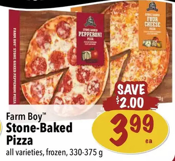 Farm Boy Farm boy stone-baked pizza offer