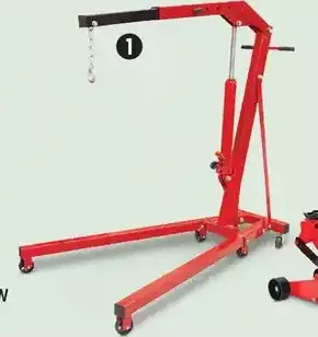 Canadian Tire Big red jacks 1-ton shop crane offer