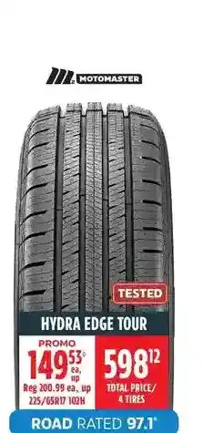 Canadian Tire Motomaster hydra edge tour offer