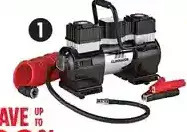 Canadian Tire Eliminator 12v heavy-duty inflator with auto shut-off offer