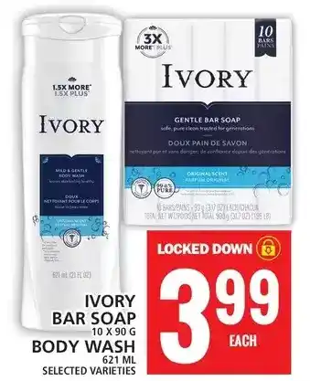 Food Basics Ivory bar soap | body wash offer
