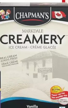 Champman's ice cream