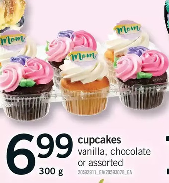 Fortinos Cupcakes offer